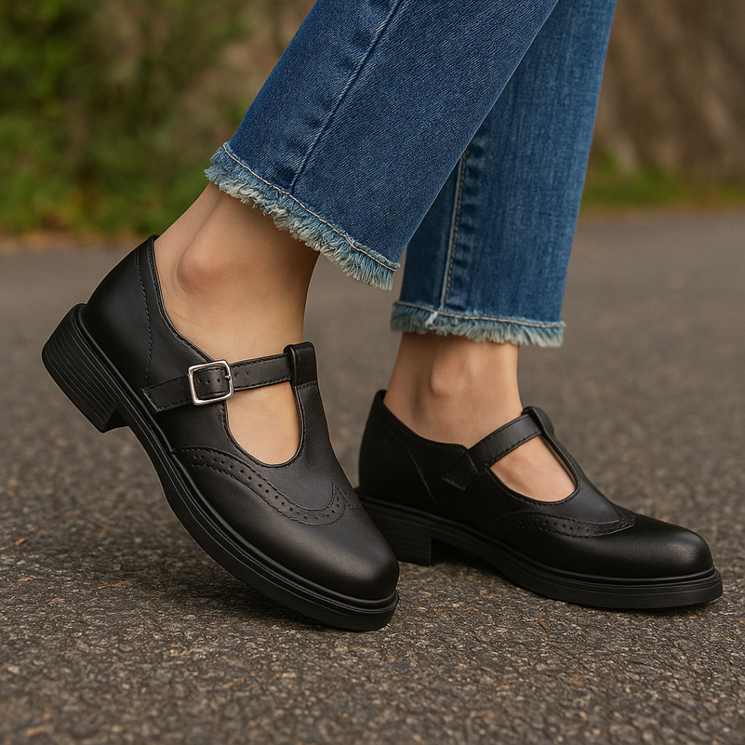 Dames Vegan Leren Schoenen Elegant Ademend Zomer Comfortabel Lichtgewicht Antislip Veelzijdig voor Casual | Sansoti