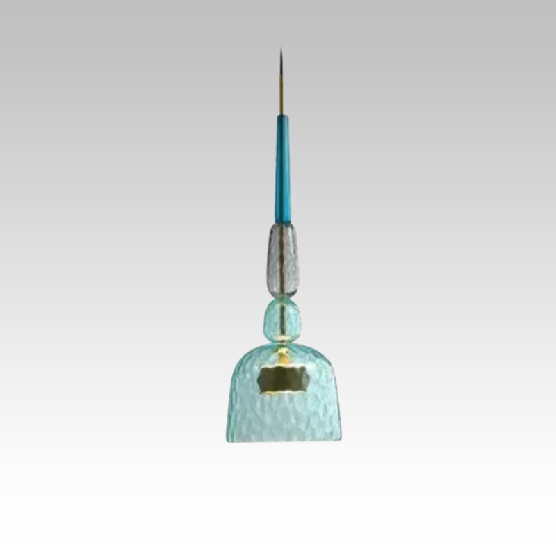 Glazen Hanglamp Gekleurd Glas Verstelbaar 160mm Moderne Verlichting Eetkamer Woonkamer Slaapkamer Design | Sansoti
