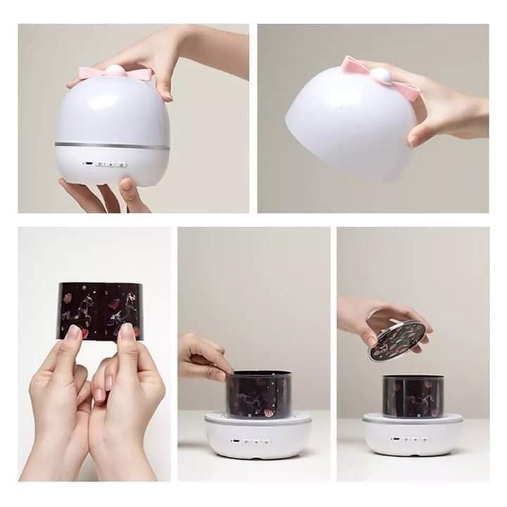 Sterrenhemel Projector voor Kinderen – Creëert Magische Sfeer met Sterren en Sterrenstelsels | Sansoti