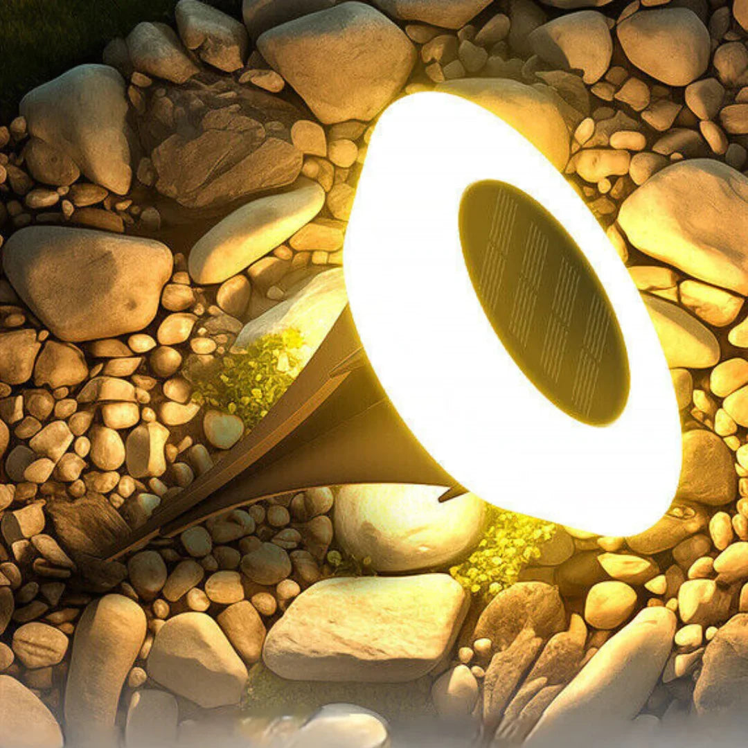 Solarlamp Grondspot Waterdicht IP65 Tuinverlichting Automatisch LED Buitenverlichting voor Tuin Terras Pad | Sansoti