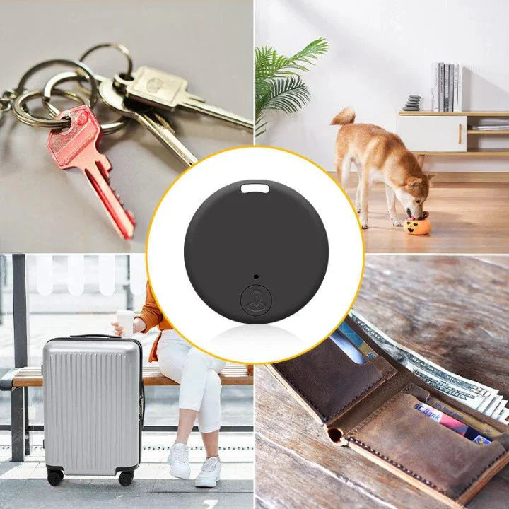 Bluetooth Tracker Mini Set van 2 – Localiseer Sleutels en Tassen – Anti-Verlies Alarm 50m Bereik | Sansoti