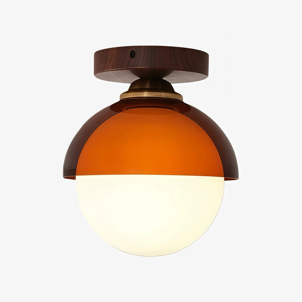 Vintage Plafondlamp met Zonsondergangstinten voor Gang en Entree – Moderne Sfeerverlichting | Sansoti