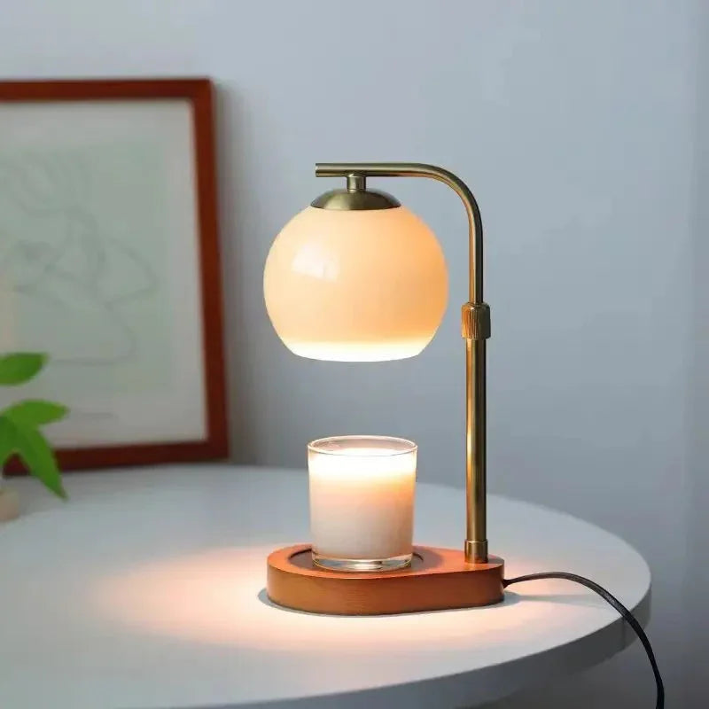 Kaarsverwarmer Lamp Tafellamp Zonder Vlam 33cm Modern Design | Sansoti