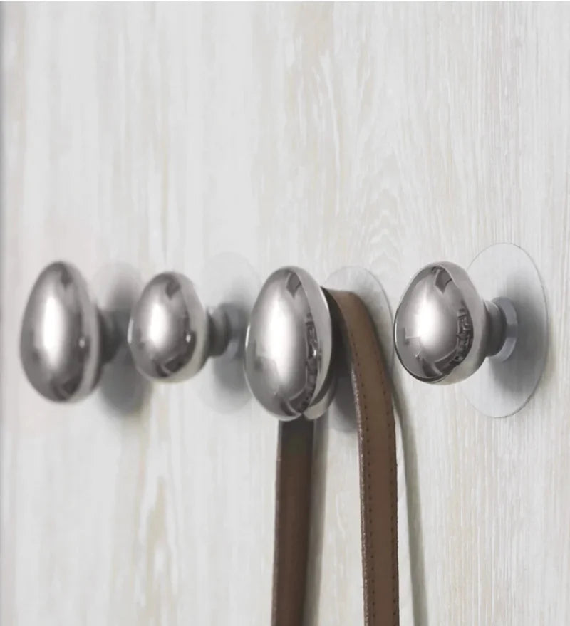 Patère murale goutte chrome céramique argent set de 2 hall salle de bain moderne | Restfield