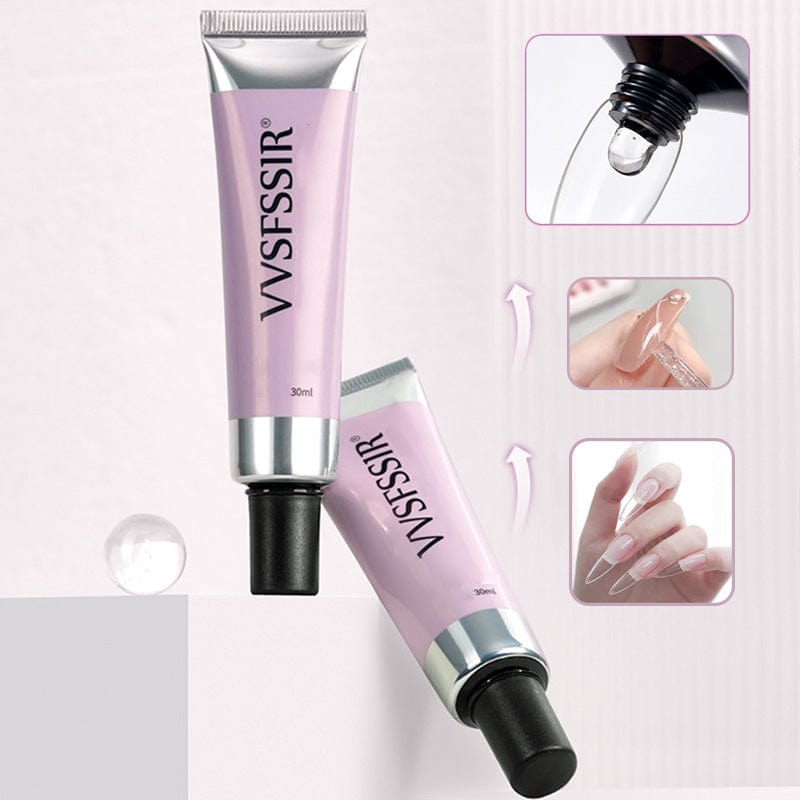 Kunstnagel-Starterset mit UV-Lampe und Entferner – komplettes professionelles Nagelkunst-Set für zu Hause | Sansoti