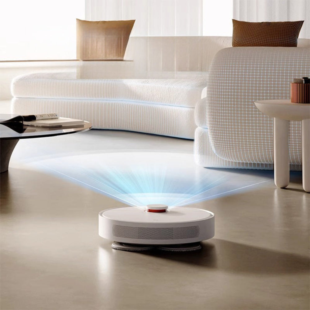 3-in-1 Robotstofzuiger met Dweilfunctie – AI-Navigatie – Automatische Reiniging – Alle Vloertypen – Compact Design – Voor Elke Woning | Sansoti