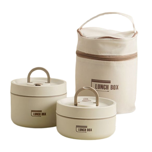 Thermische Lunchbox – Warmhoud Lunchbox van RVS voor Werk, School & Onderweg | Sansoti