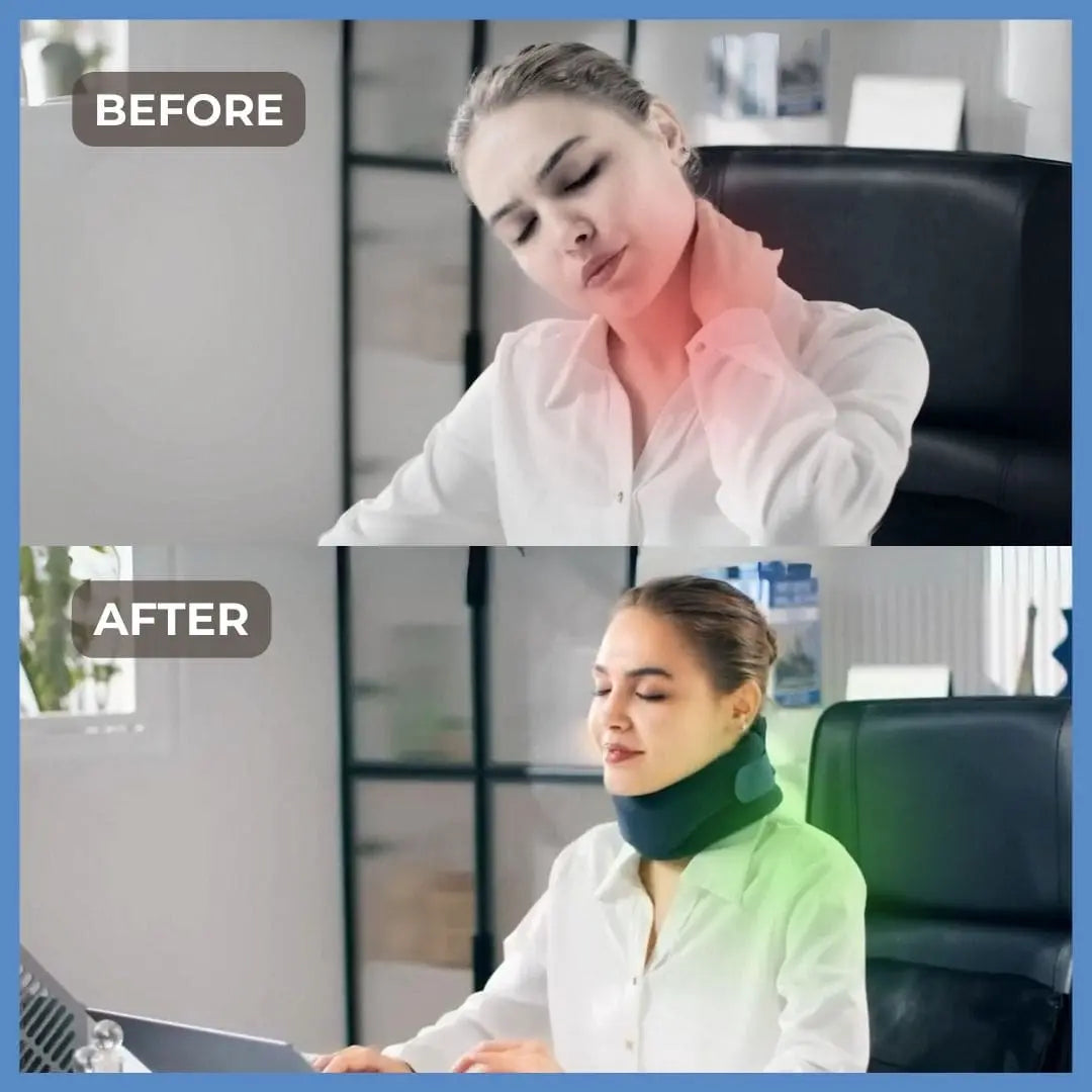 Oreiller avec soutien cervical réglable pour dormir plus sereinement et réduire les tensions du cou, pour hommes et femmes, confortable et ergonomique | Sansoti