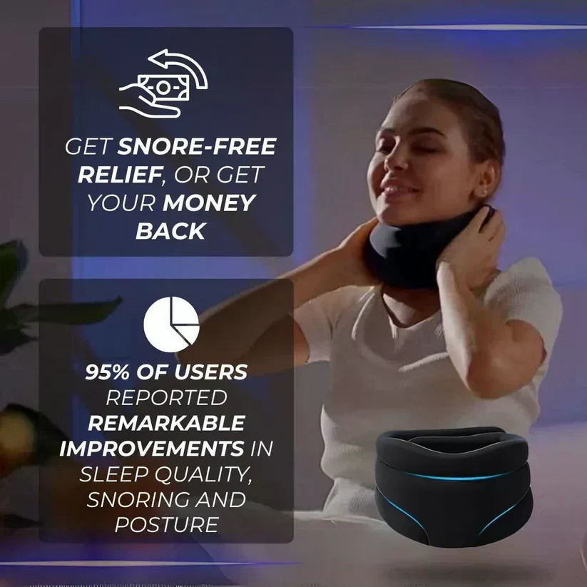 Oreiller avec soutien cervical réglable pour dormir plus sereinement et réduire les tensions du cou, pour hommes et femmes, confortable et ergonomique | Sansoti