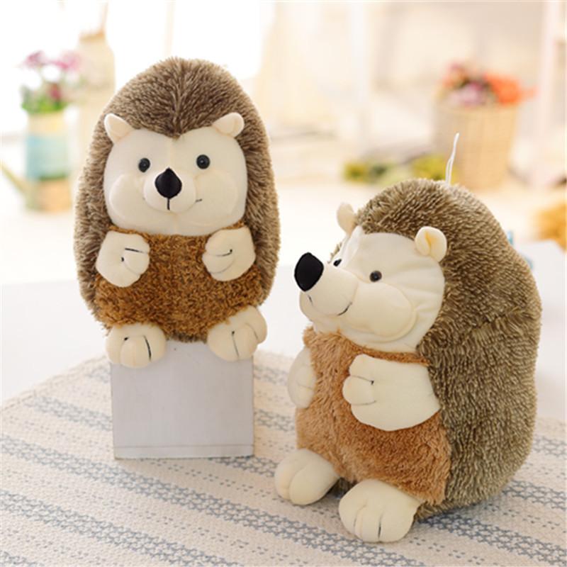 Peluche hérisson 15-40 cm, jouet rembourré doux, décoration de chambre d’enfant, cadeau pour enfants, adorable petit animal | Sansoti