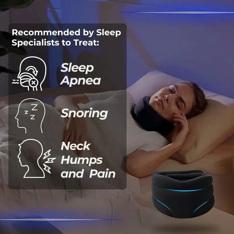 Oreiller avec soutien cervical réglable pour dormir plus sereinement et réduire les tensions du cou, pour hommes et femmes, confortable et ergonomique | Sansoti