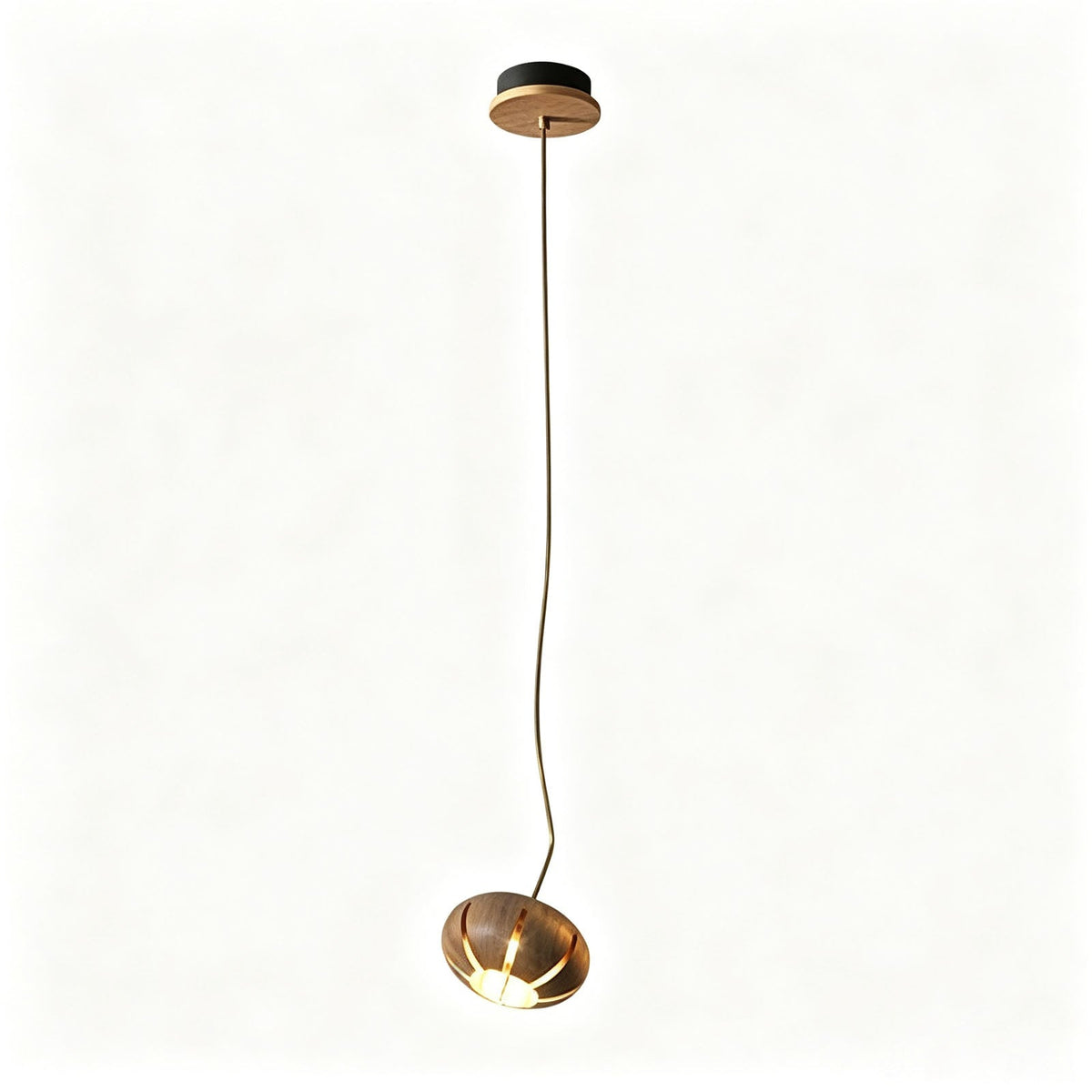 Wooden Cluster Chandelier with Multiple Lights Ceiling Lamp for Dining Room Bedroom Living Room Lighting | Sansoti