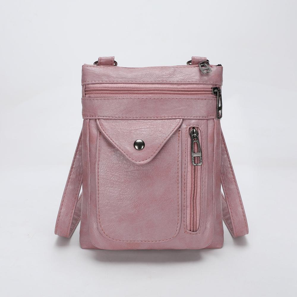 Vintage Schoudertas Retro Crossbody Kunstleer Dames Compacte Handtas Verstelbare Riem Casual Stijl Dagelijks | Sansoti