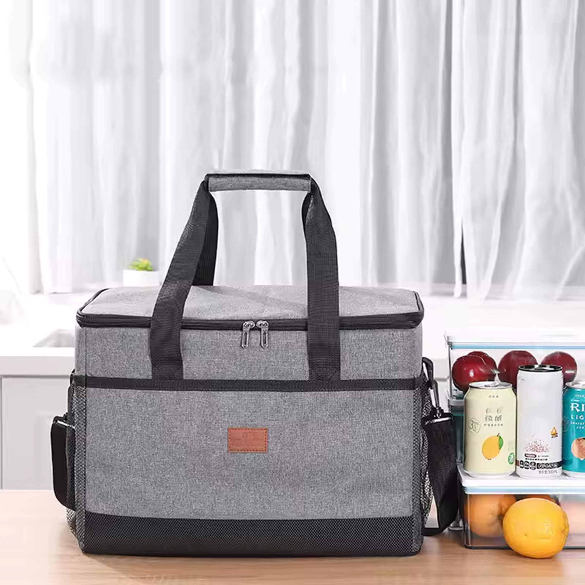 Geïsoleerde Koeltas 33L Waterdicht Oxford Picknick Strand Camping Wandelen Outdoor Duurzaam Draagbaar | Sansoti