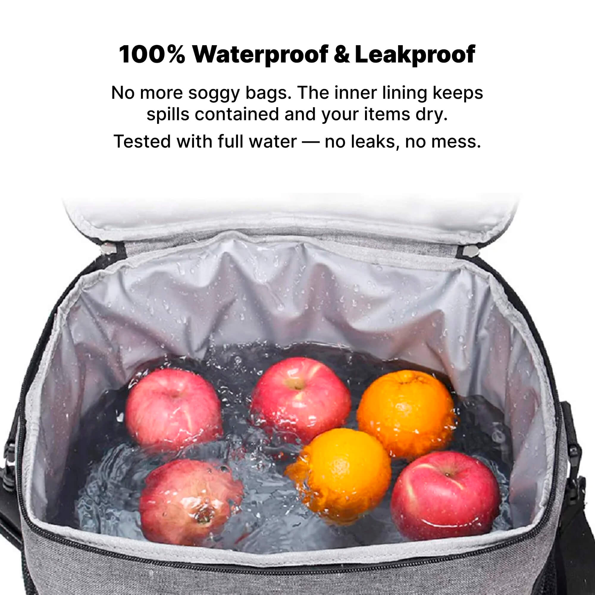 Geïsoleerde Koeltas 33L Waterdicht Oxford Picknick Strand Camping Wandelen Outdoor Duurzaam Draagbaar | Sansoti