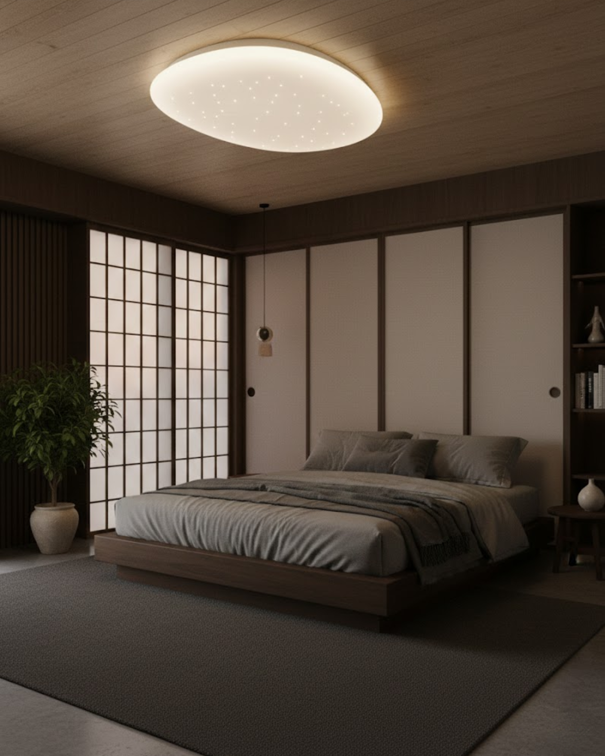 Plafondlamp met Sterren Effect Scandinavisch Design Minimalistisch | Sansoti