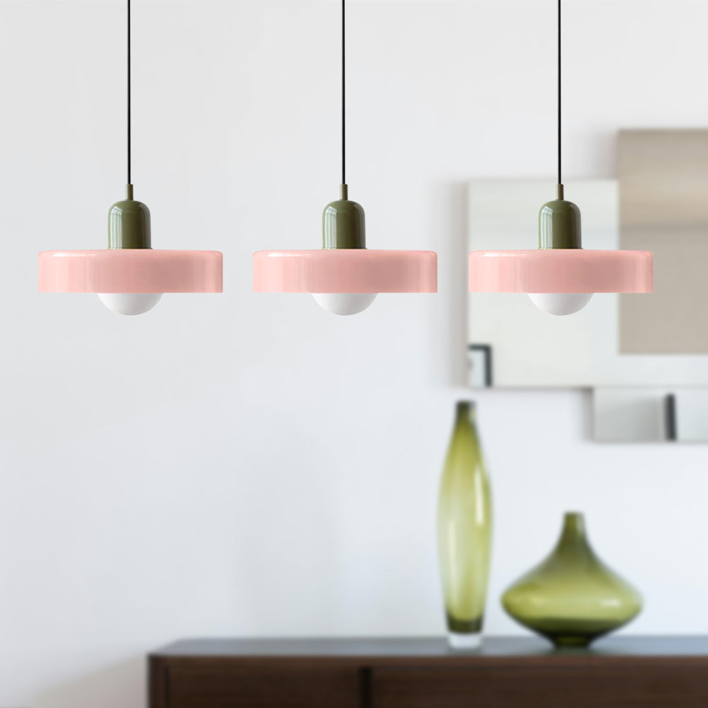 Luccon Triple Hanglamp Glas G9 Retro Kleuren Eettafel Woonkamer Design Verlichting Meerlamp | Sansoti