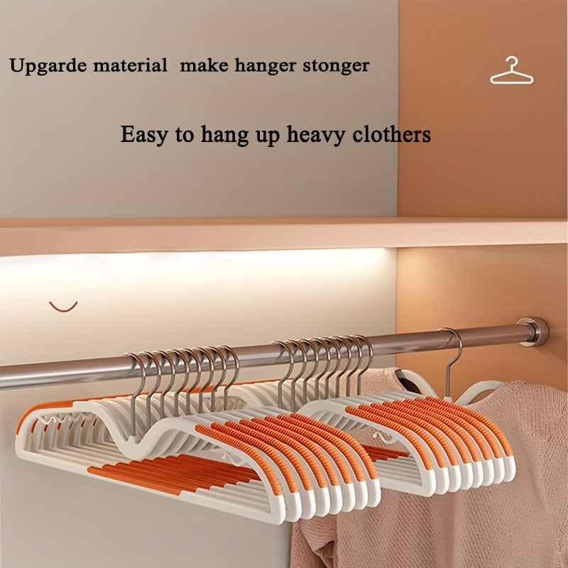 Ruimtebesparende Kledinghangers Antislip Draaibare Haak Compacte Garderobe Organisatie Korte Hals Hangertjes Set Slimdoorns voor Shirts Jurken Blouses Overhemden | Sansoti