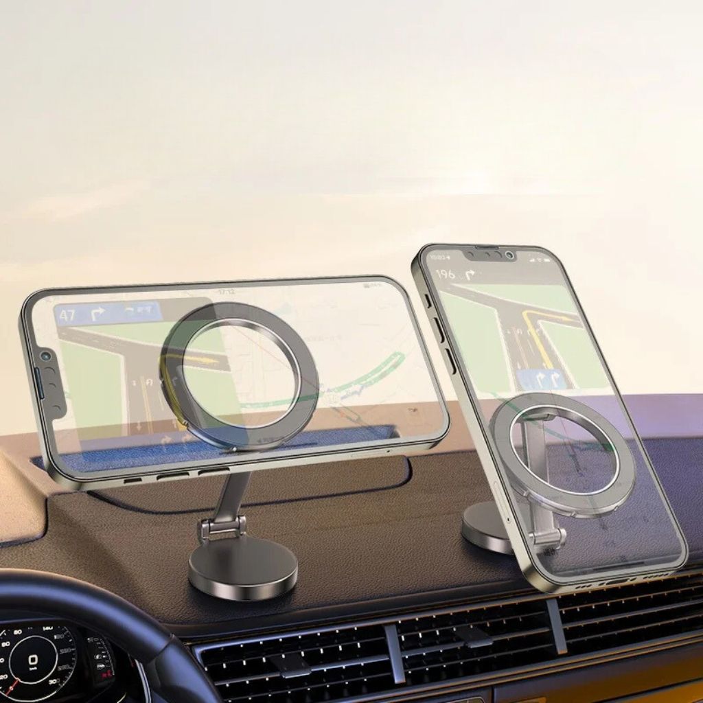 Magnetische Telefoonhouder Auto 360° Draaibaar Verstelbaar Dashboard Ventilatierooster Universele Smartphone Houder | Sansoti