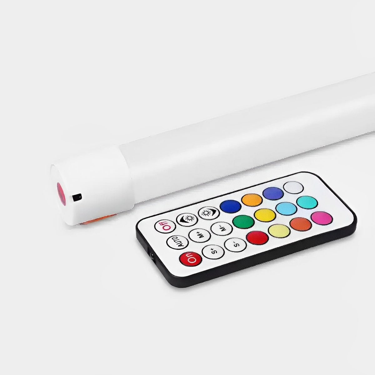 Bezprzewodowa lampa nastrojowa LED, ładowalna, 360° RGB, oświetlenie nastrojowe Tube, z funkcją ściemniania, światło ambientowe do pokoju i studia | Sansoti