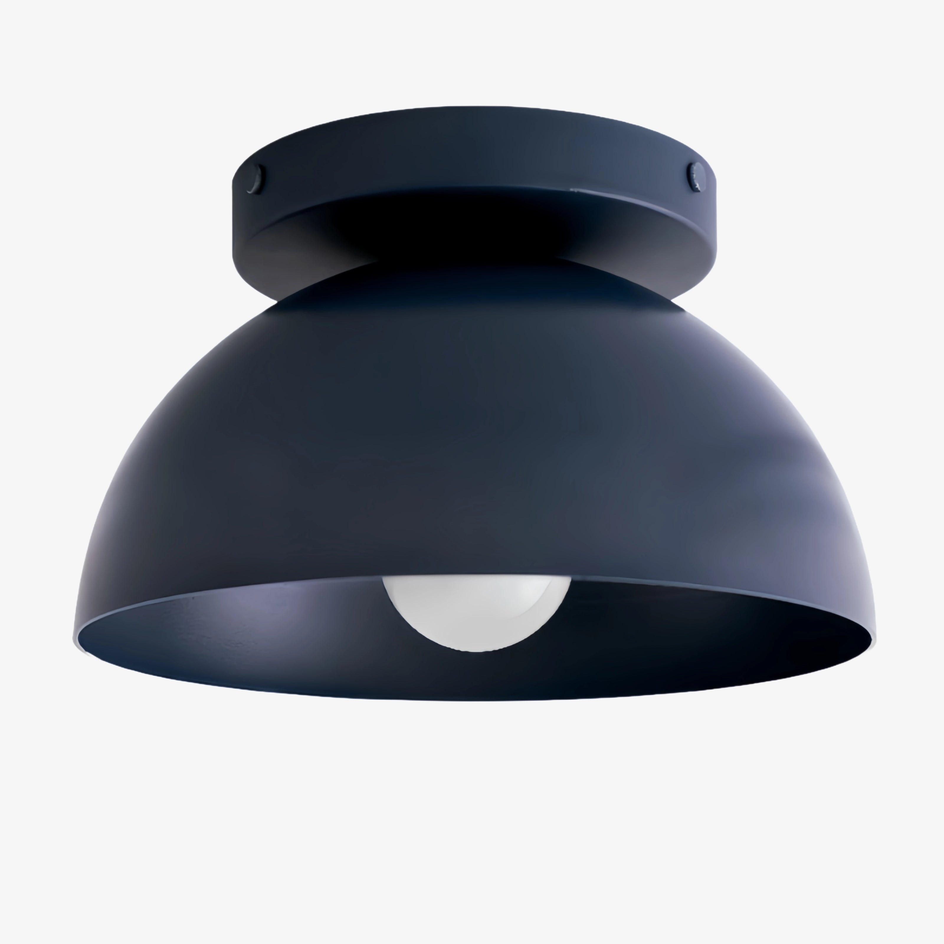 Minimalistische Plafondlamp Dome voor Compacte Ruimtes – Opbouwspot Beschikbaar in Meerdere Kleuren | Sansoti