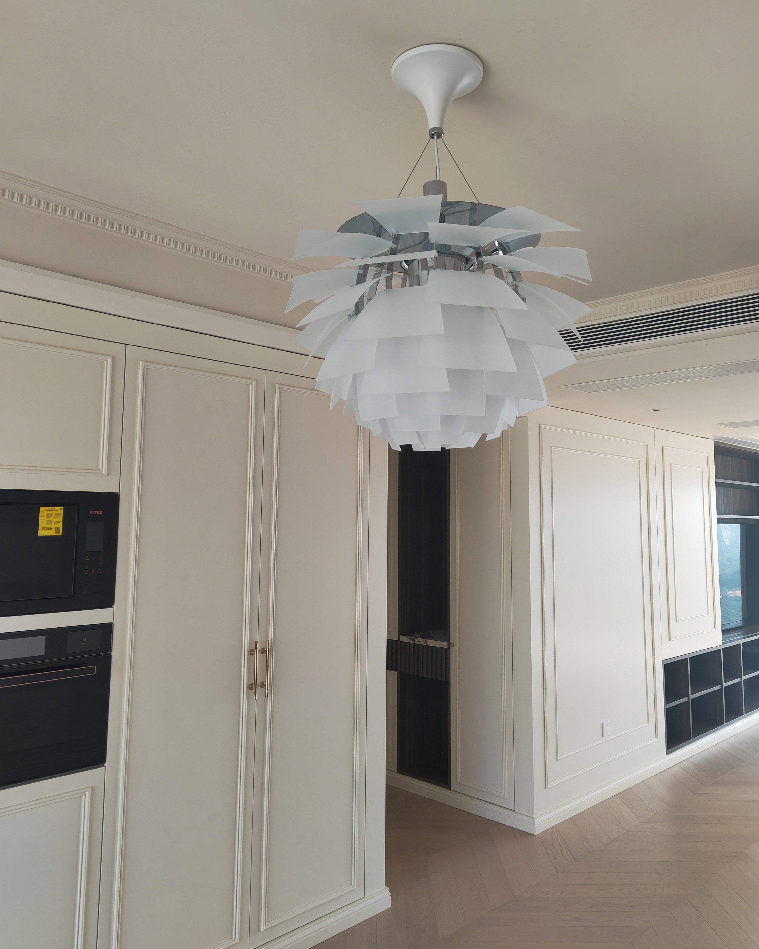 Hanglamp Dennenappel Metaal Klassiek Warm Wit Verstelbaar Snoer Woonkamer | Sansoti