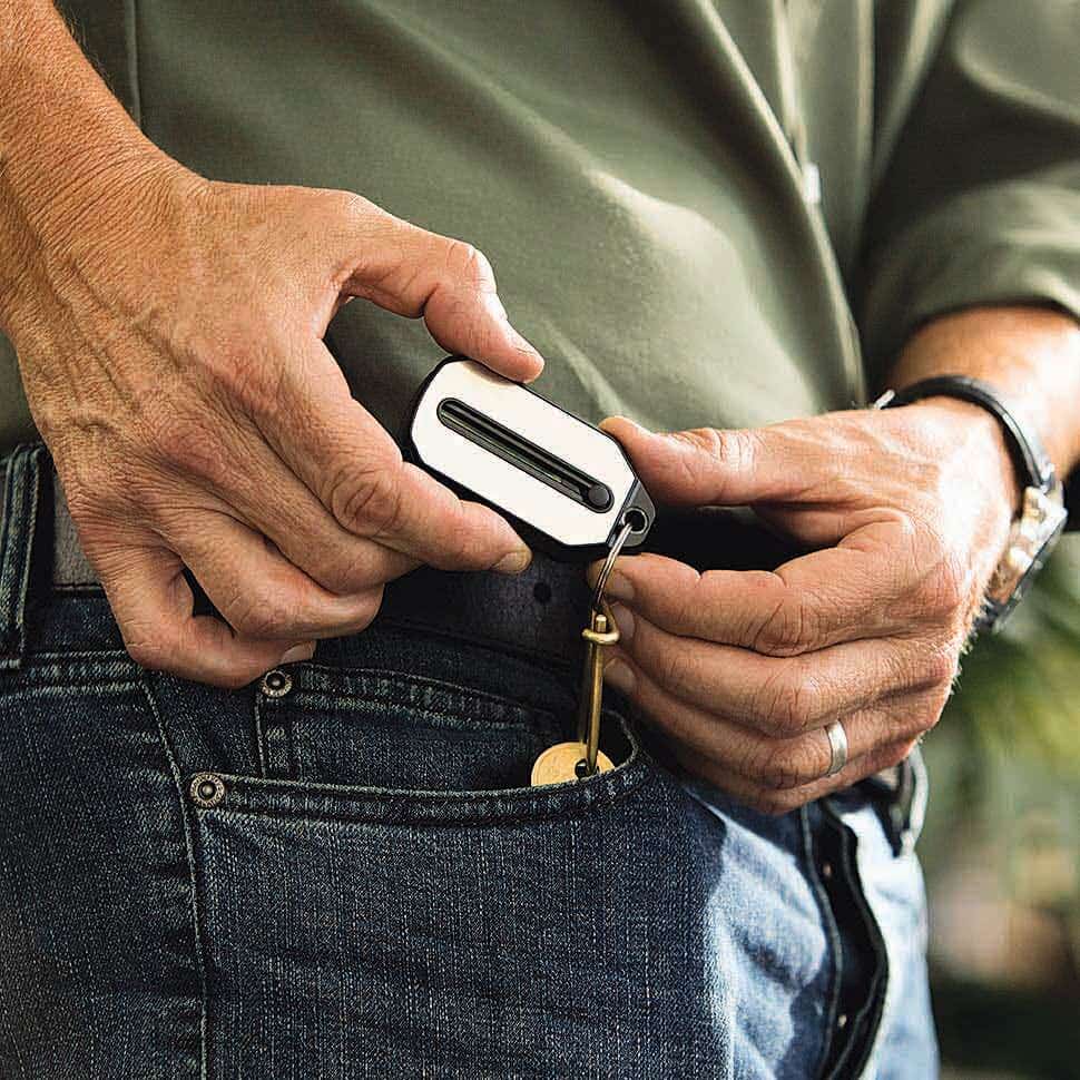 Leesbril Sleutelhanger Compact Flexibel Dun Design Inclusief Hoesje | Sansoti