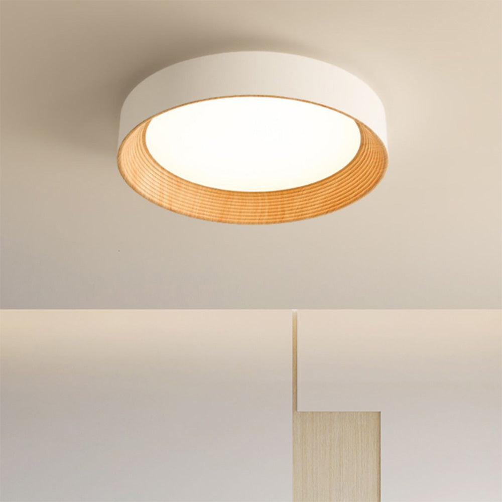 Minimalistische Plafondlamp Rond Laagbouw Slaapkamer Plafondverlichting LED | Sansoti