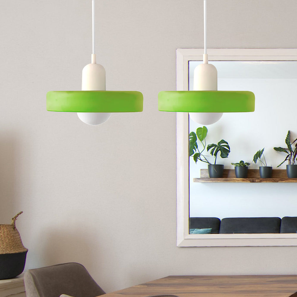 Luccon Doppelte Hängeleuchte Glas G9 35 cm Modern Esstisch Wohnzimmer Design Beleuchtung | Restfield