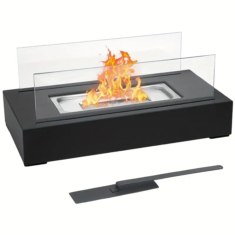 Cheminée de table bioéthanol de luxe pour intérieur & extérieur – Cheminée d'ambiance sans fumée | Restfield