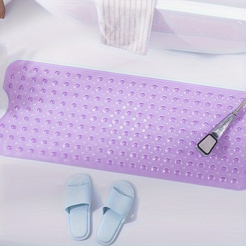 Antislip Badmat XL voor Douche en Bad – Extra Lange Veiligheidsbadmat met Zuignappen | Sansoti