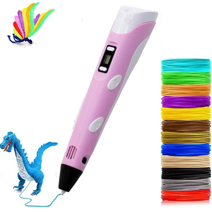 3D Drawing Pen with Filament for Children and Adults Creative Spatial Drawing Artists' Tool | Sansoti