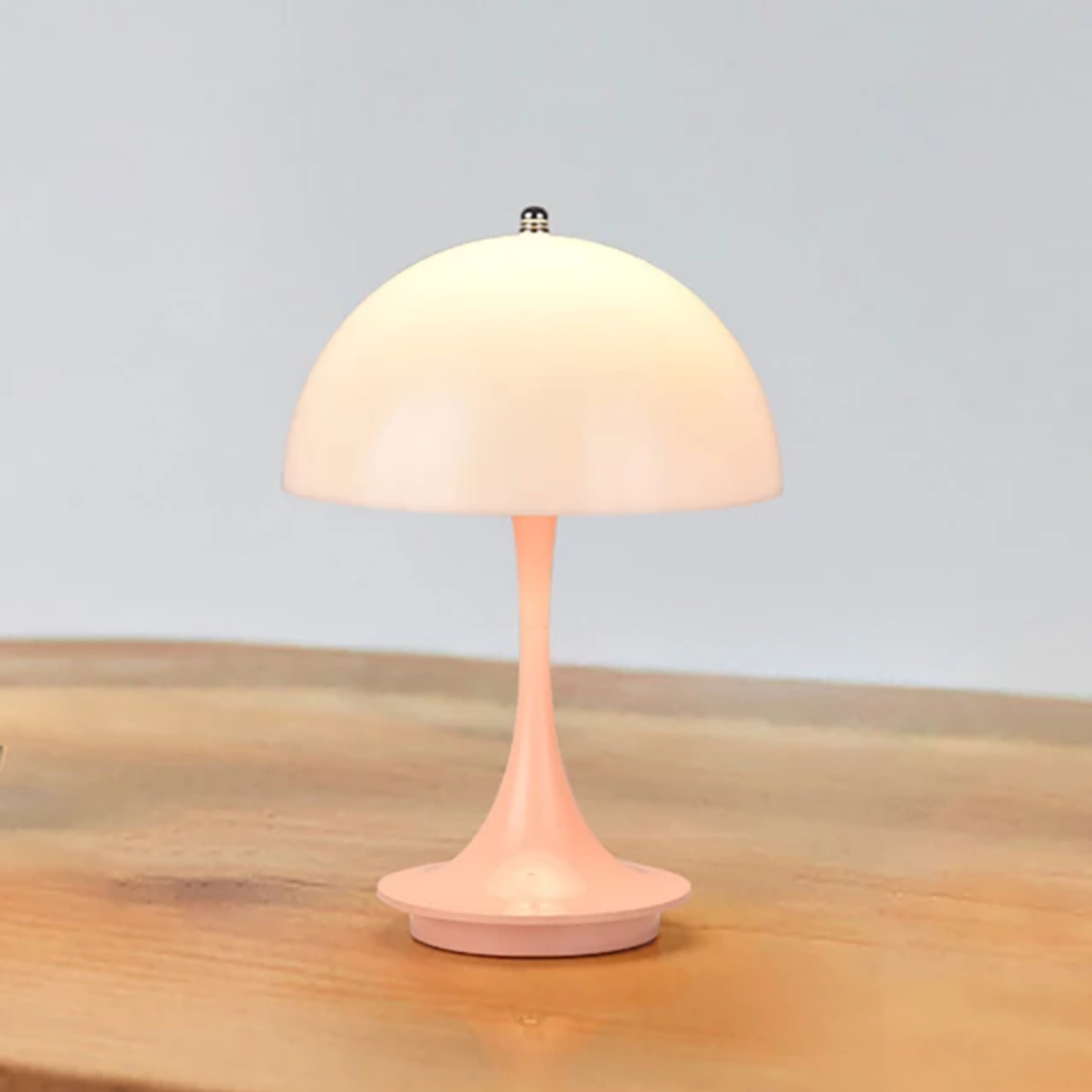 Lampe de table sans fil avec éclairage LED, rechargeable et design scandinave | Restfield