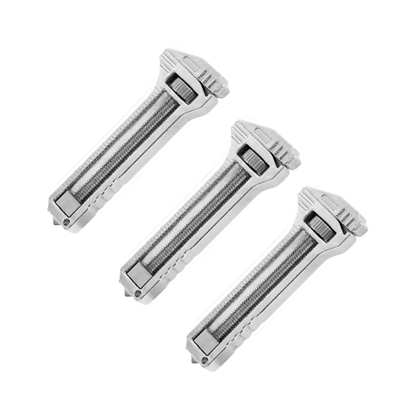Multifunctional Compact Wrench with Integrated Bottle Opener and Measuring Scale for DIY, Camping and Outdoor Use | Sansoti