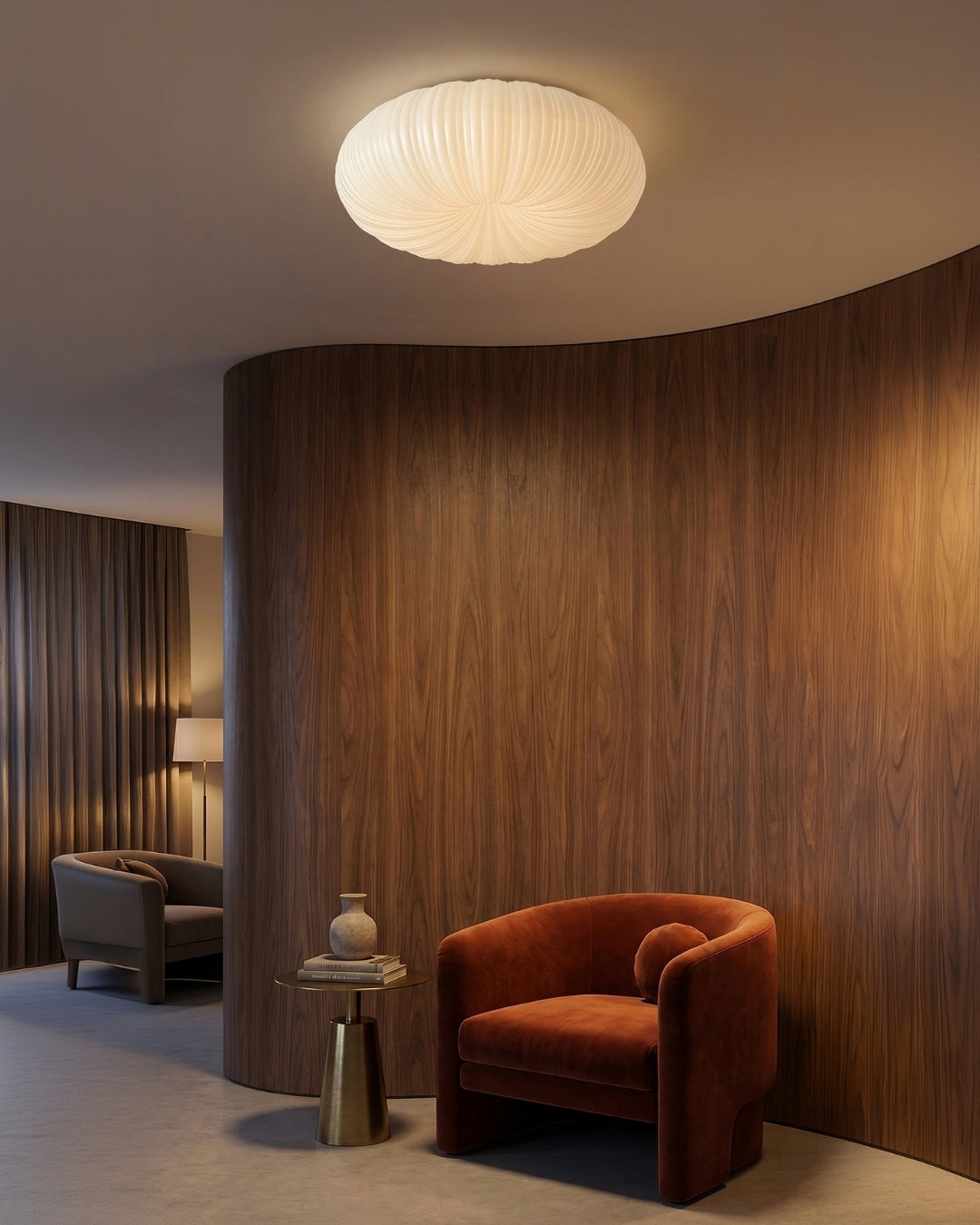 Plafondlamp Iris Scandinavisch Dimbaar Metaal & Acryl met Afstandsbediening voor Moderne Woonruimtes Slaapkamer Eetkamer Sfeerverlichting | Sansoti