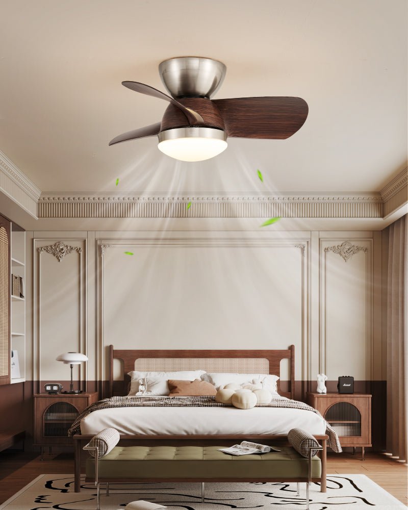 Plafonnier met Ventilator Dyms – Plafondlamp met Ventilatiefunctie ø61cm | Sansoti