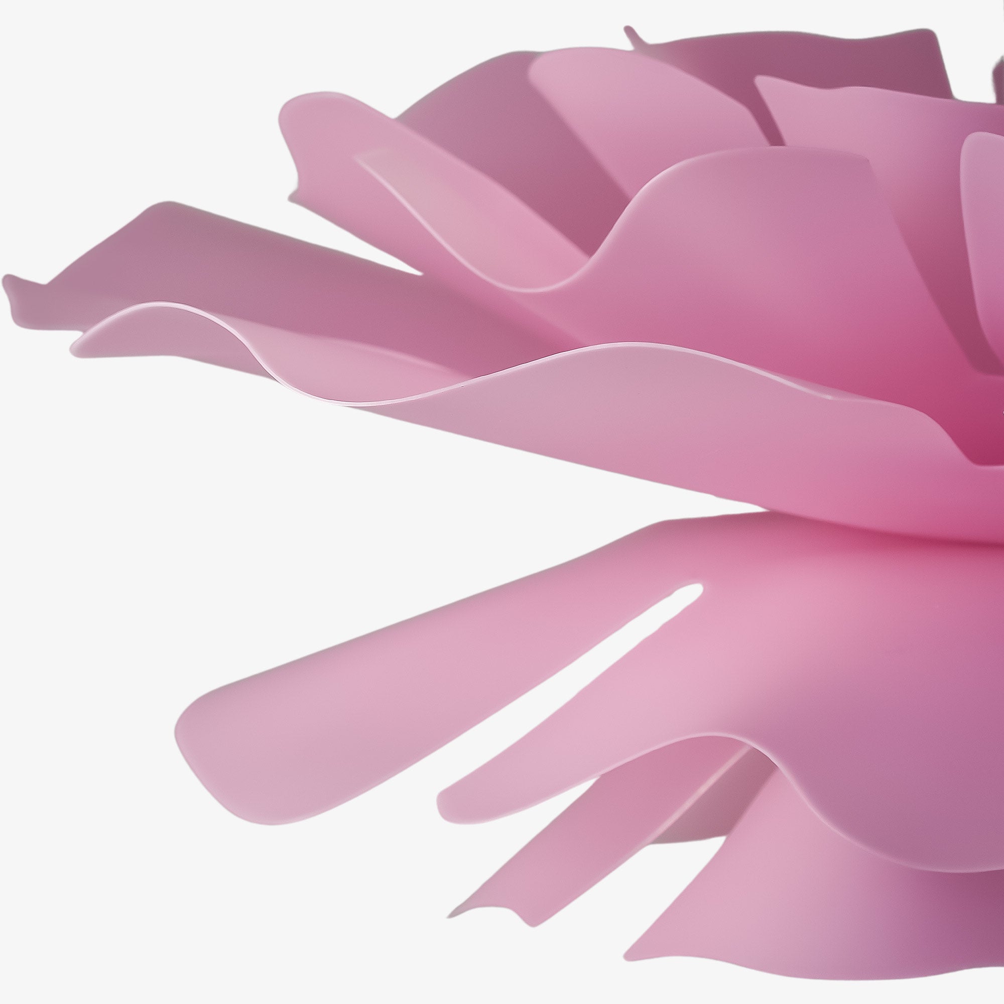 Handgemaakte Acryl Hanglamp Lotus Bloem Wit Scandinavisch Design | Sansoti