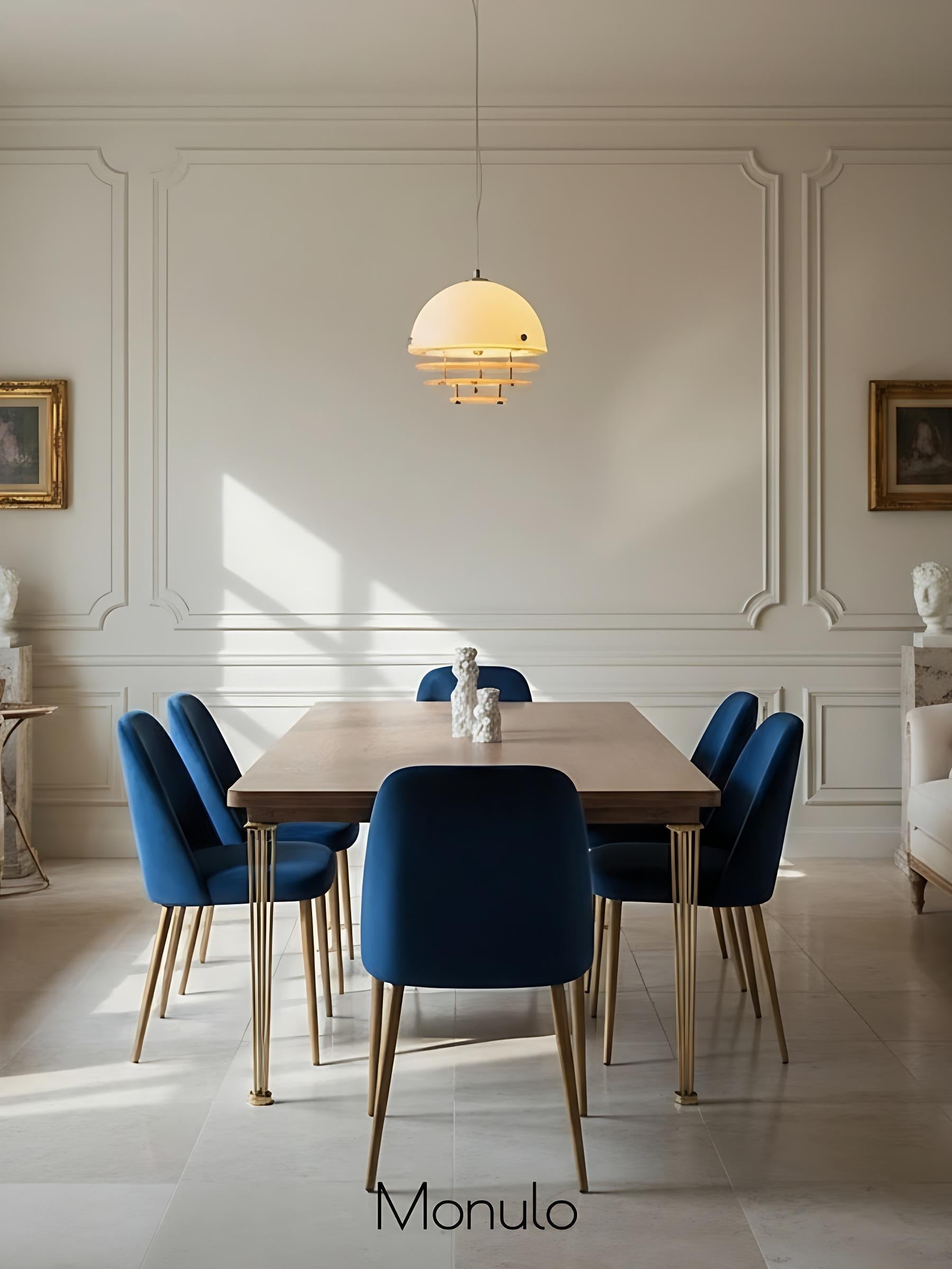 Stijlvolle Hanglamp Bauhaus Design Oranje-Wit Sfeerverlichting voor Moderne Interieurs | Sansoti