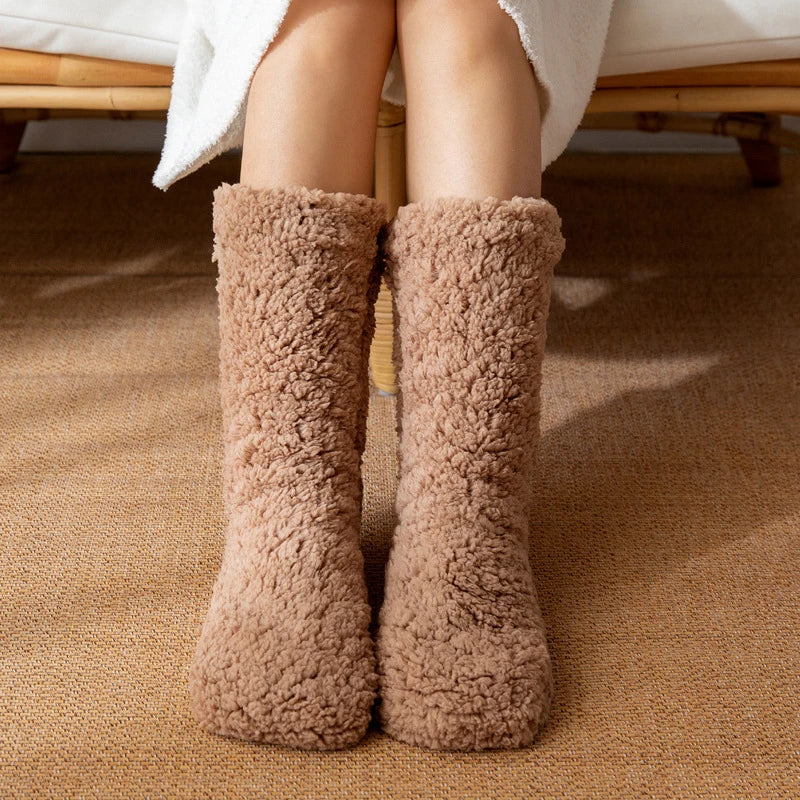 Thermal Cashmere Winter Socks for Warm Feet and Lower Legs Extra Soft Comfort Women and Men | Sansoti