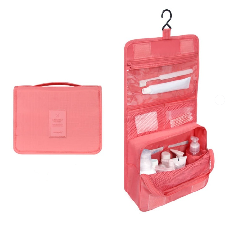 Toilettas met Ophangsysteem en Waterdichte Buitenkant Perfecte Organizer voor Verzorgingsproducten op Reis | Sansoti