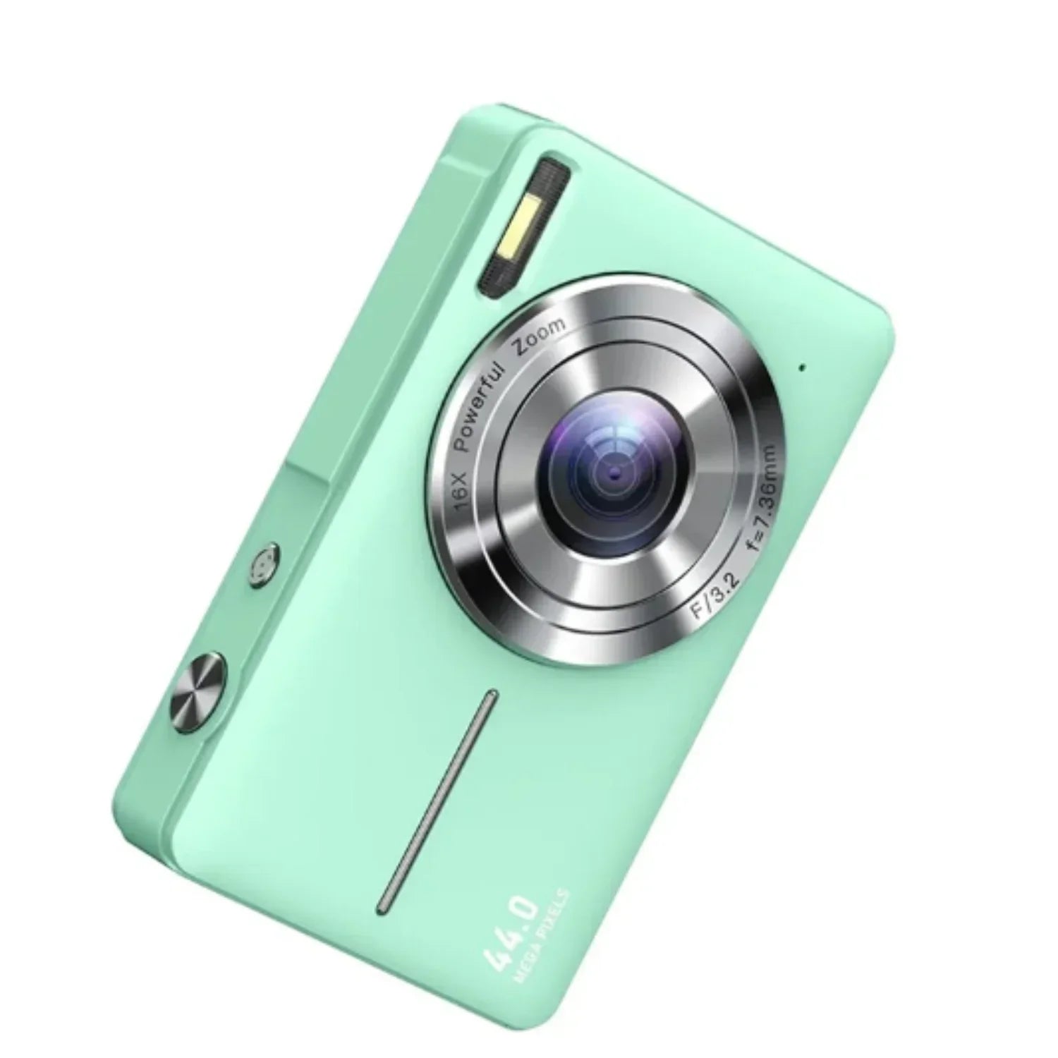 Compacte Digitale Camera Vintage Stijl 1080p Video 32GB SD-Kaart Inclusief Reisfotografie Vlogging Vakantie | Sansoti