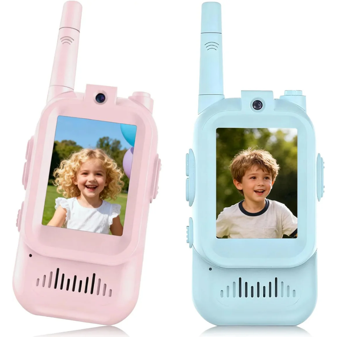 Interactive Communication Set with Video and Voice for Children, Indoor and Outdoor Toy Walkie-Talkie | Sansoti