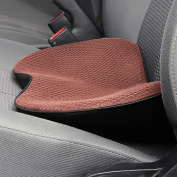 Ergonomisch Autostoelkussen Memory Foam Lendensteun Zitverhoging Ademend Comfortabel voor Lange Ritten | Sansoti