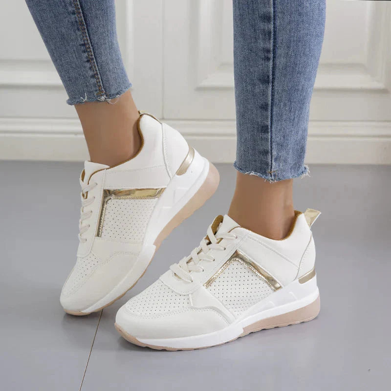 Luchtkussen Damessneakers Mesh Ademend Lichtgewicht Wandelschoenen Sportieve Vrijetijdsschoenen Dames | Sansoti