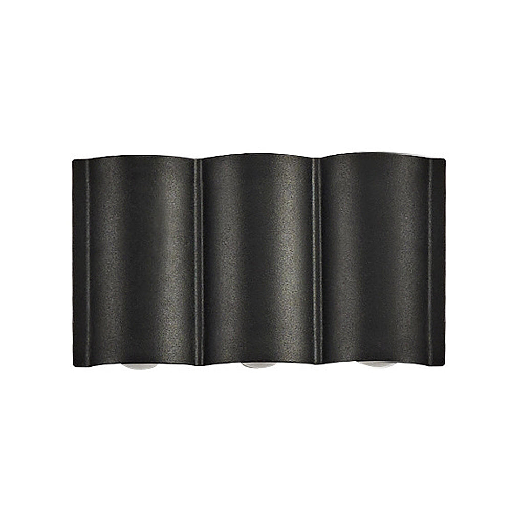 Moderne Buitenwandlamp Aluminium LED Waterdicht IP65 Zwart Sfeerlicht Tuinverlichting Gevelverlichting | Sansoti
