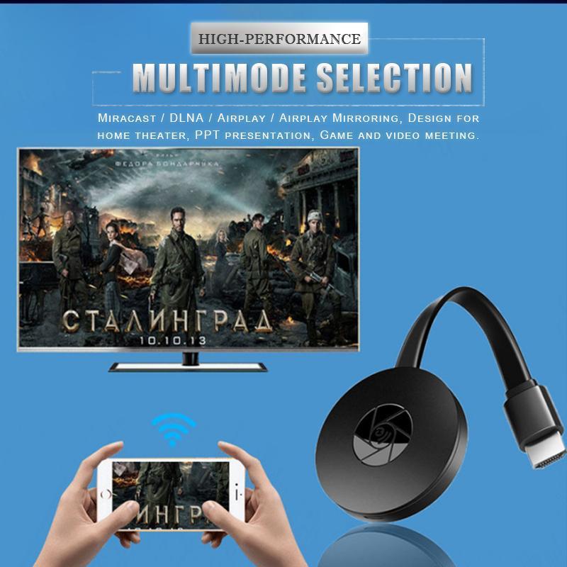 Draadloze Schermspiegeling Dongle Full-HD HDMI WiFi Adapter voor TV Telefoon Laptop Tablet Presentatie | Sansoti