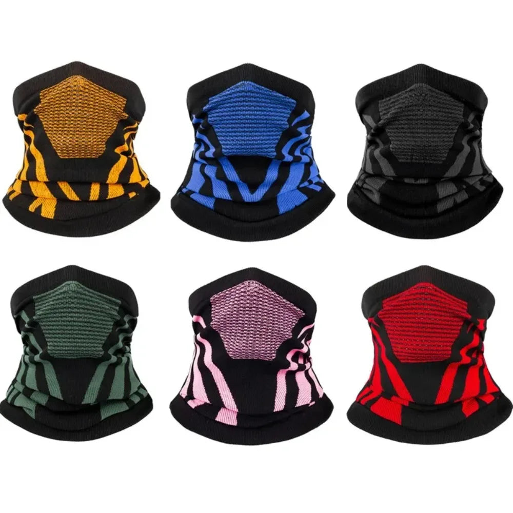 Thermal Face Mask with Neck Warmer Fleece Balaclava for Winter Sports Hiking Skiing Snowboarding Breathable | Sansoti