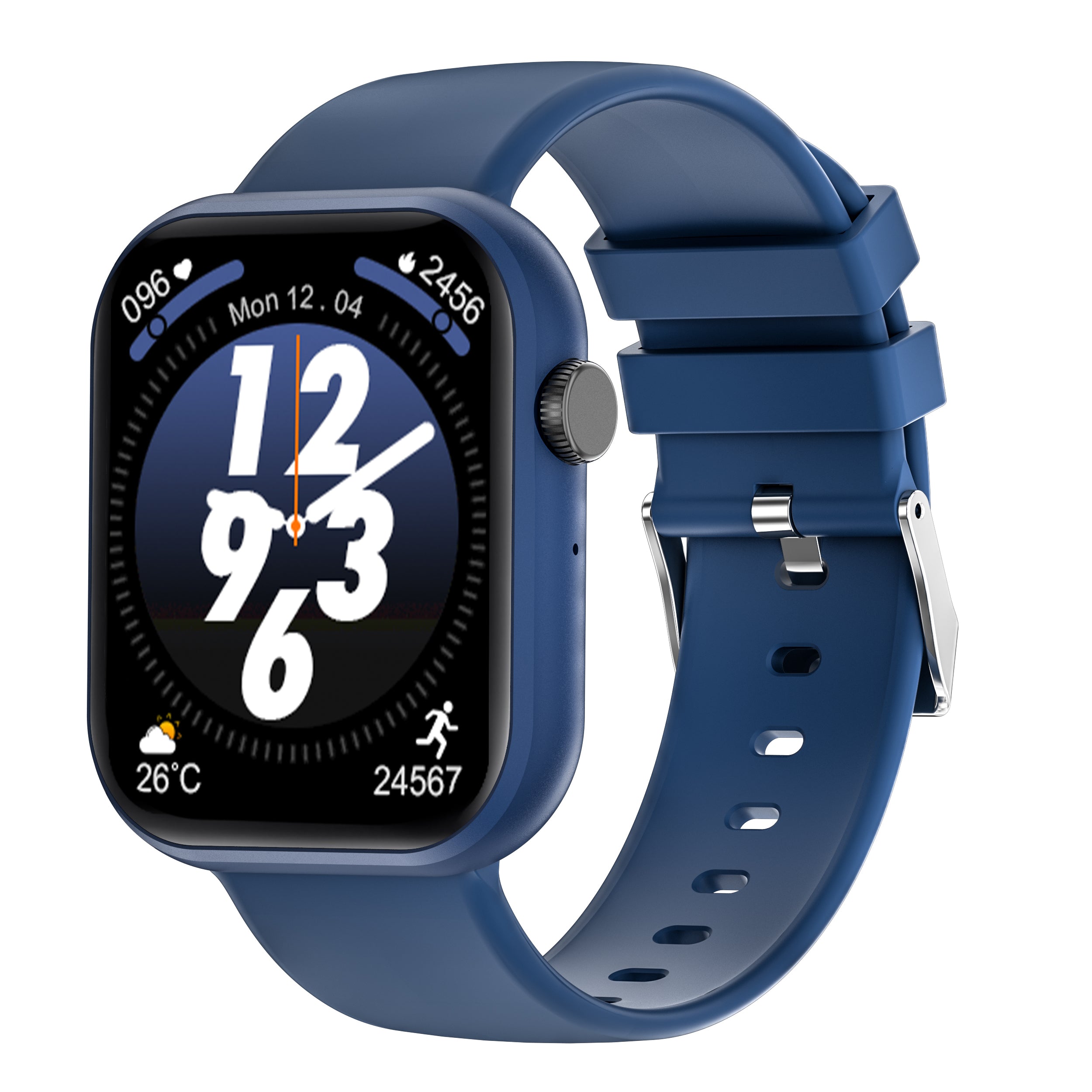 Gezondheidssmartwatch met Hartslagmeter Bloeddrukmeting Zuurstofwaarden Slaapmonitoring Waterdicht Sport | Sansoti