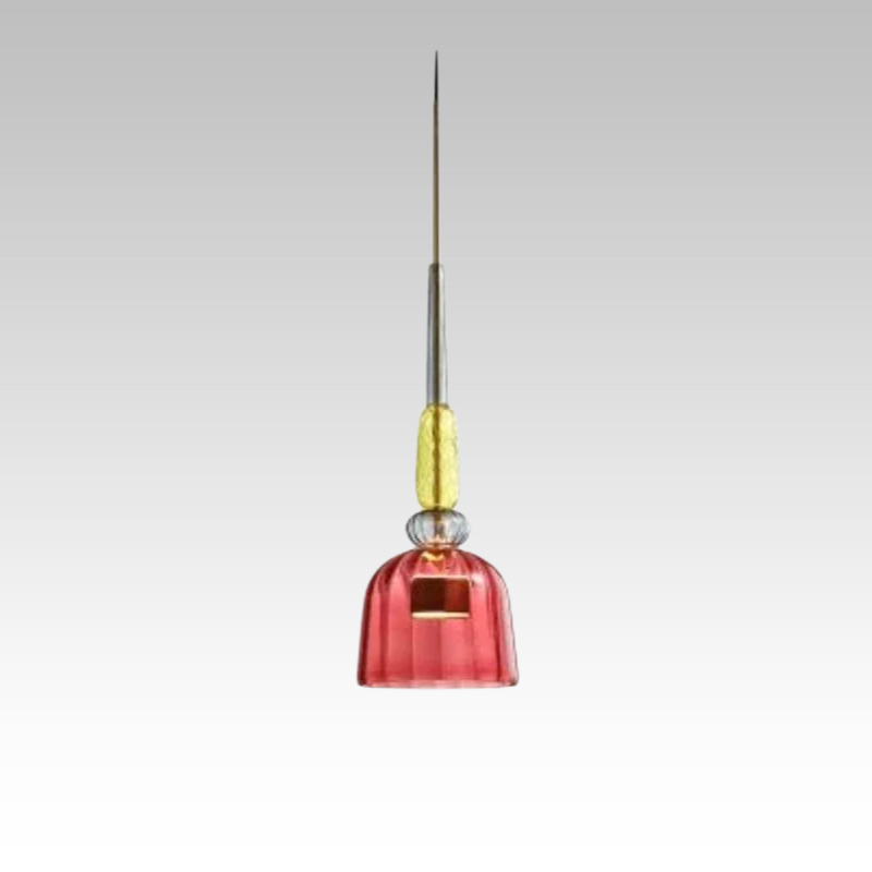 Glazen Hanglamp Gekleurd Glas Verstelbaar 160mm Moderne Verlichting Eetkamer Woonkamer Slaapkamer Design | Sansoti