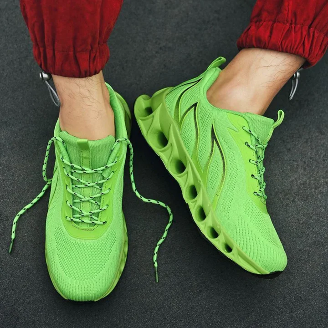 Chaussures de randonnée pour hommes avec absorption des chocs, coupe large, semelle antidérapante, déperlantes, chaussures de sport pour tous les jours | Sansoti